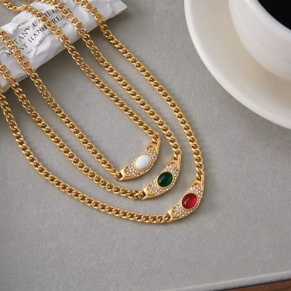 Gemstone Garden Necklace