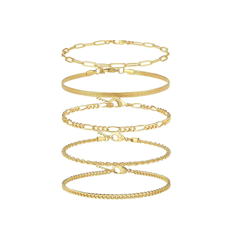 The Essential 5 Bracelet stack
