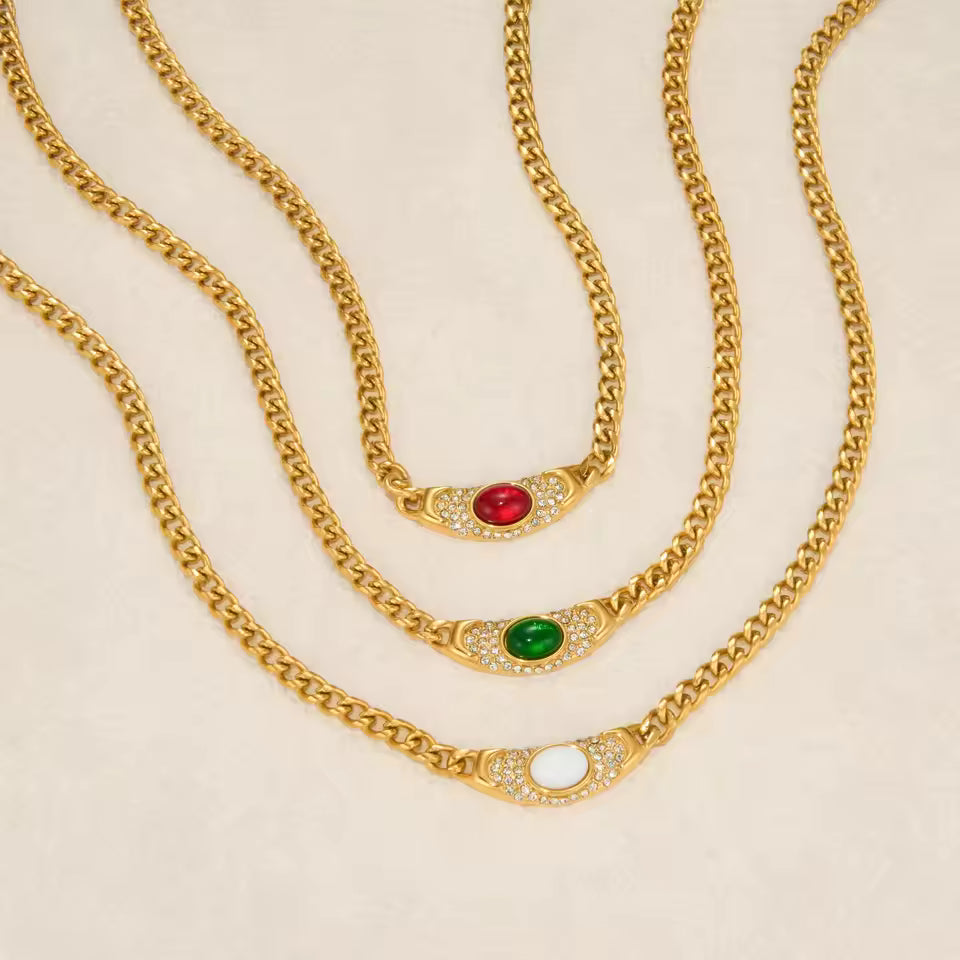 Gemstone Garden Necklace