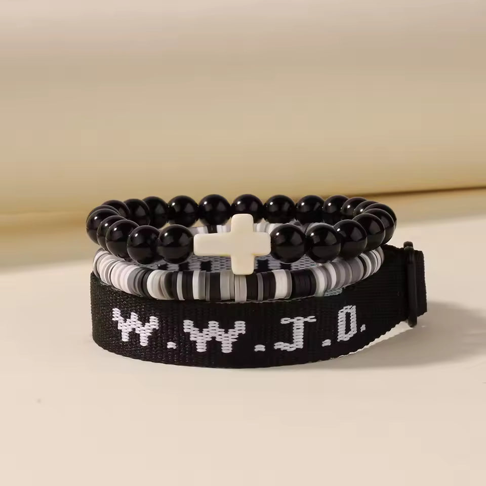 Faithful Three Bracelet Set