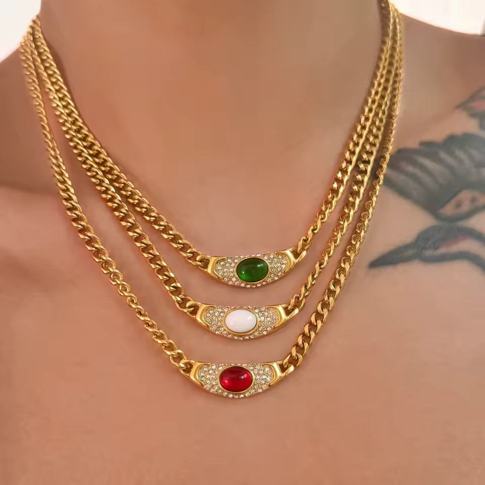 Gemstone Garden Necklace