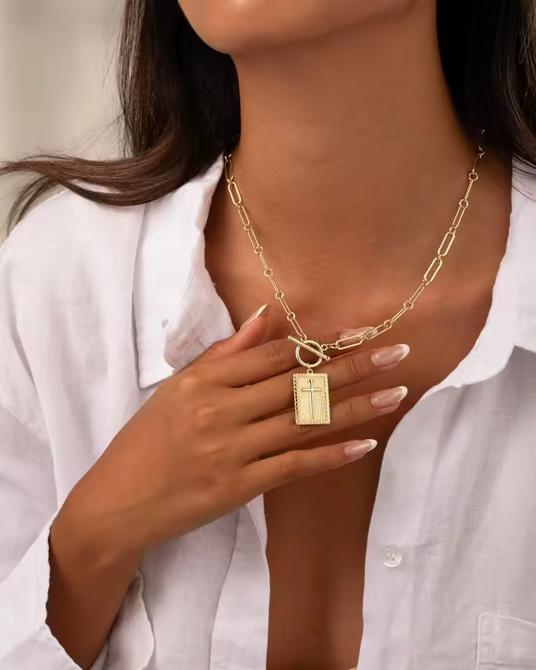 Radiance Cross Necklace