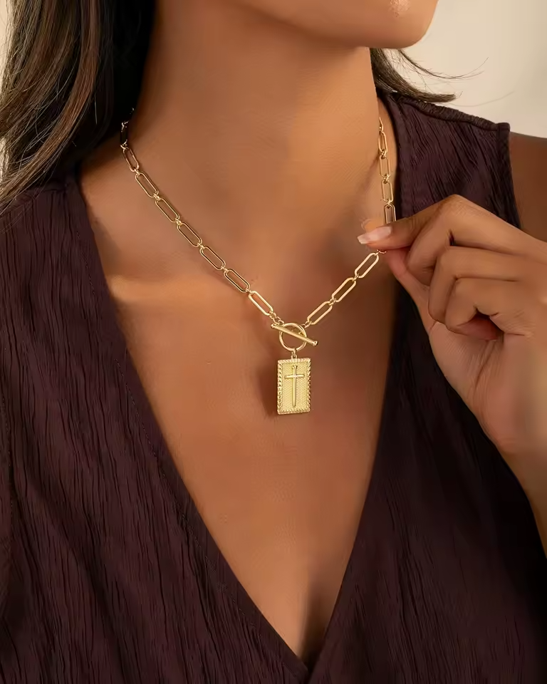 Radiance Cross Necklace