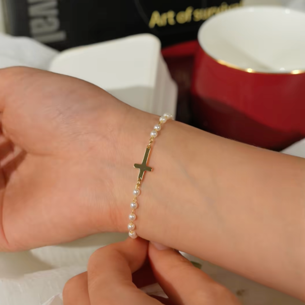 Blessed Pearl Bracelet